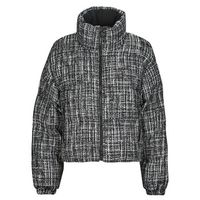 karl lagerfeld abrigo de plumas boucle puffer jacket para mujer