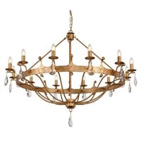 lampara de arana windsor 12 luces