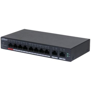Switch Dahua Technology DH-CS4010-8GT-110 Gestionado L2 Gigabit PoE 8 Puertos