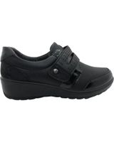 de mysoft zapatilla confort mujer 24m522 negro