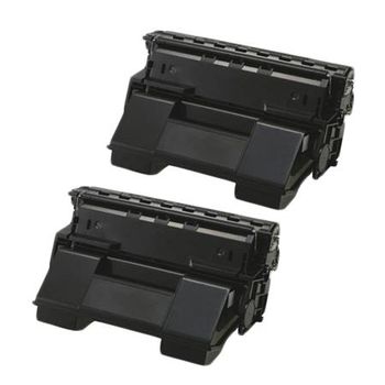 Compatible Multipack Epson Aculaser M4000N Printer Toner Cartridges (2 Pack) -C13S051170