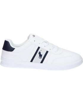 de POLO RALPH LAUREN RL02475101 HERITAGE COURT III T-TOE J-WHITE - NAVY SMOOTH