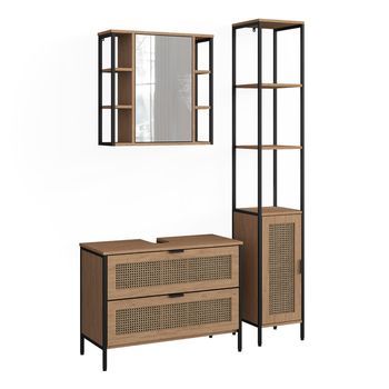 Juego De Muebles De Baño De 3 Piezas Linara Juego De 3 Vicco