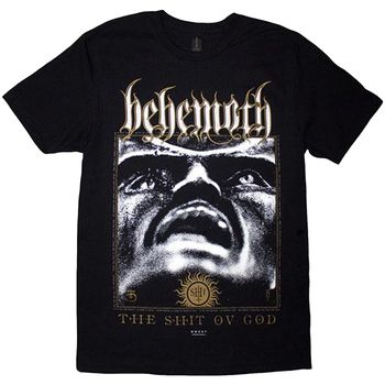 Behemoth Tops y Camisetas The Shit Ov God Reign In Hell para mujer