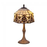 lampara de mesa hexa tiffany ii