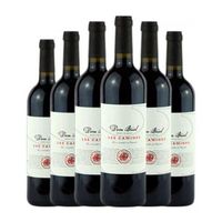 vignobles dom brial vino tinto les camines francia joven 75 cl 135 vol pack de 6 unidades