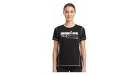 camiseta negra de manga corta ironman 70 3 kraichgau para mujer