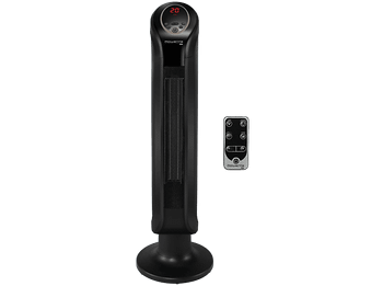 Calefactor cerámico - Rowenta Intense Comfort SO9420, 2400W, Cerámico, 40m², 3 Velocidades, Temperatura Automática, Oscilación, Silencioso, LED, ECO