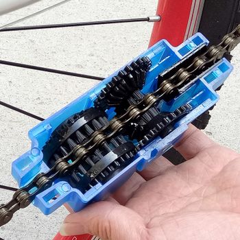 Limpiador de cadena de bicicleta portátil, cepillos para bicicleta, herramienta de lavado, Kit de limpieza de ciclismo de montaña, accesorio para exteriores