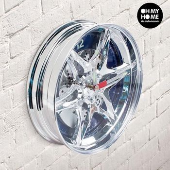 Reloj De Pared Llanta Oh My Home