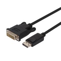 adaptador de cable de video unitek y-5118ba displayport a dvi 18 m