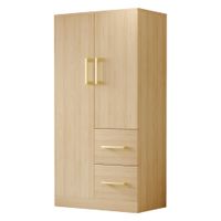 armario de almacenamiento de madera con puertas y cajones