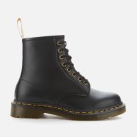 dr martens vegan 1460 8-eye boots - black - uk 6