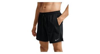 Pantalones cortos nike stride 7in negros para hombre