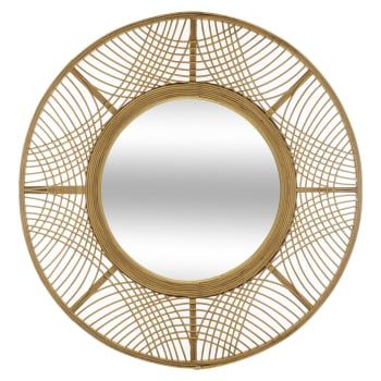 Espejo de Bambú ATMOSPHERA 70 cm