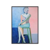 poster alma marco negro - 30x40 cm