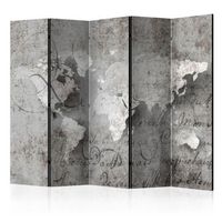 biombo - map and letter ii 225x172 cm