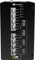 s5735i-s8u4xn-v2 8 101001000baset ports 410ge sfp ports poe din rail mounting dual redundant 54 to 57v dc power fanless