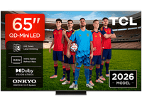tv qd-mini led 65 - tcl 65c6k pro uhd 4k aipq processor smart con google tv dolby vision-atmos negro