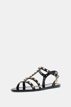 Sandalias Jelly Con Tachuelas