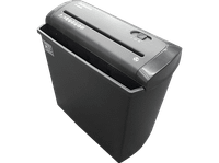 destructora de papel - fellowes p-25s destruye hasta 5 hojas en tiras 7 mm negro