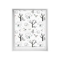 estor estampado easyfix - estor sin herramientas tamano 130x150 - estor sin taladro color into the wood  blindecor