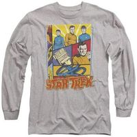 star trek camiseta manga larga tv10396 para mujer