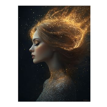 Cuadro mujer leo alu-dibond 60x80 cm