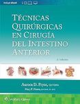 Técnicas quirúrgicas en cirugía del intestino anterior