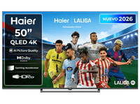 tv qled 50 - haier s80g series h50s80gux 4k hdr10 google tv ai picture quality gaming 120hz negro