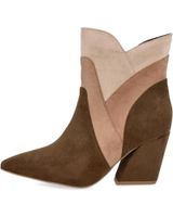 de azarey 494h693 botines de tacon combinados tierra