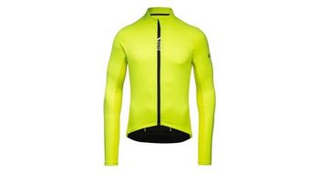 Maillot gore c5 thermo amarillo fluo   verde