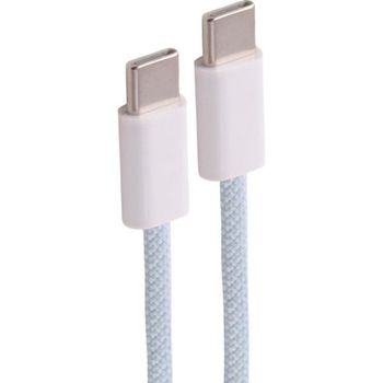 Cable USB-C a USB-C Shiverpeaks 240W 1 m Textil Azul
