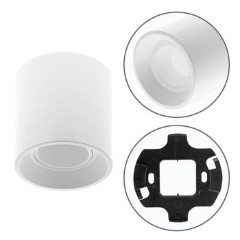 LUMIT ONIRO - Foco de techo en color blanco con bombilla LED incluida en tono cálido 3000ºk