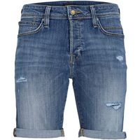 jack  jones short 12250490 jjirick jjfox shorts 50sps cb 039 sn blue denim para hombre