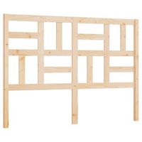 cabecero cama mueble de dormitorio de cama madera maciza de pino 166 x 4 x 104 cm marron m020005056