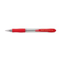 pilot supergrip boligrafo rojo retractil 04mm