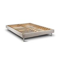 estructura de cama ascot  pearl metal 200 x 140 cm