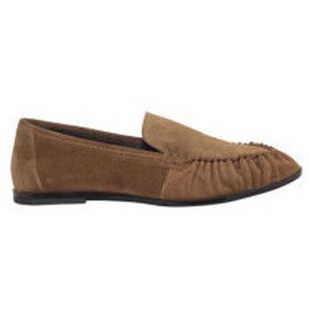 Top3 Náuticos mocasin con copete cosido manual para mujer