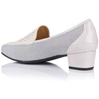doctor cutillas mocasines mocasin con tacon - piel para mujer