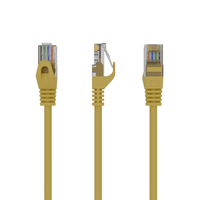 cable red gembird utp cat6 3m amarillo