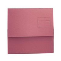 value document wallet foolscap red pk50