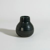 jarron de gres verde 13 cm