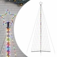 arbol de navidad led 789 leds de colores 476 cm vidaxl
