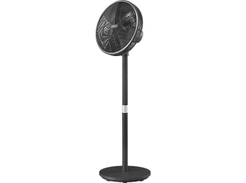 Ventilador de pie - Philips CX3550/01, 3 velocidades,48 W, Máxima refrigeración, Ultrasilencioso, Diámetro 40 cm, Negro