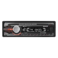 receptor multimedia para coche sencor sct 3018mr negro 160w 40 canales usb frontal