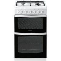 indesit id5g00kmw 50 cm gas cooker - white white
