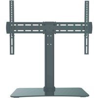 ststab19 700 mm tv stand with bracket - black black