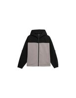 chaqueta 4f gris mujer