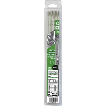 Blister De 30 Electrodos Gys Inox 316l Ø2,5 Mm - 081499